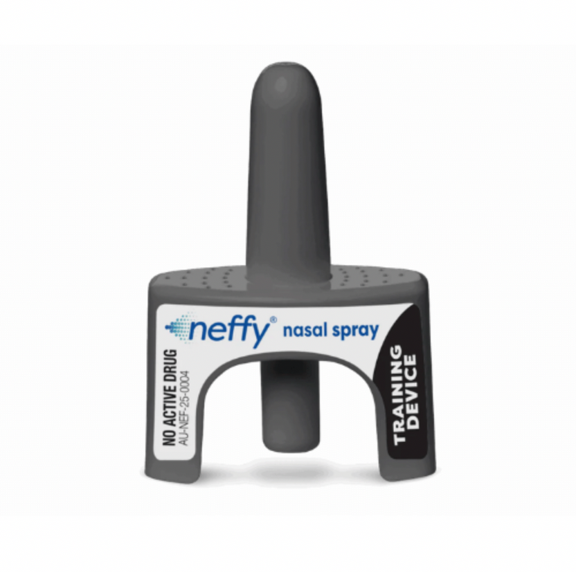 Neffy Adrenaline Trainer Device | Nasal Spray Practice Trainer